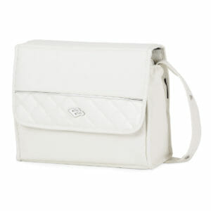 Bebecar Square Changing Bag White Rose