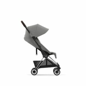 Cybex Coya Stroller Mirage Grey Chrome Brown Frame (2)