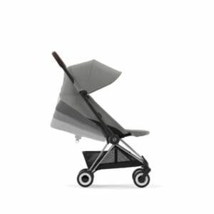 Cybex Coya Stroller Mirage Grey Chrome Brown Frame (4)