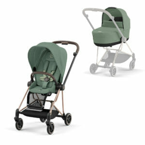 Cybex MIOS 2022 Stroller with Carrycot Leaf Green
