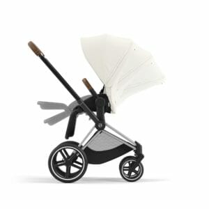 Cybex PRIAM Chrome Brown Frame Off White (2)