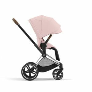 Cybex PRIAM Chrome Brown Frame Peach Pink (1)
