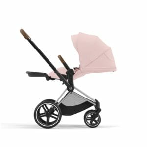 Cybex PRIAM Chrome Brown Frame Peach Pink (3)