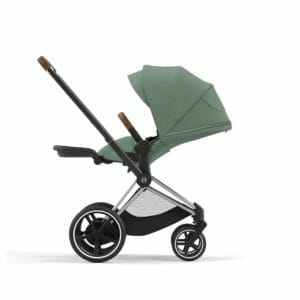 Cybex ePRIAM Chrome Brown Frame Leaf Green (4)