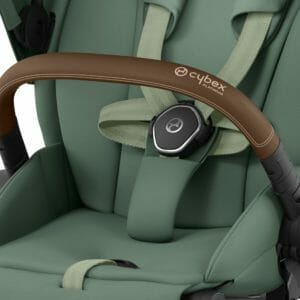 Cybex ePRIAM Chrome Brown Frame Leaf Green (6)