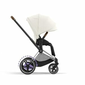 Cybex ePRIAM Chrome Brown Frame Off White (1)