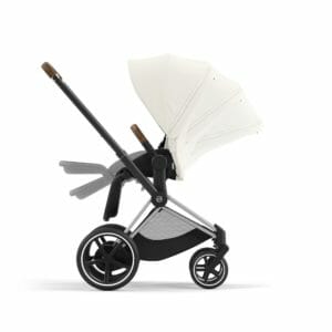 Cybex ePRIAM Chrome Brown Frame Off White (3)