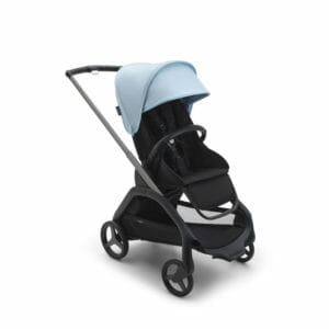 Bugaboo Dragonfly Stroller - GRAPHITE/MIDNIGHT BLACK-SKYLINE BLUE