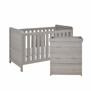 Babymore Caro 2 Piece Room Set Grey Wash