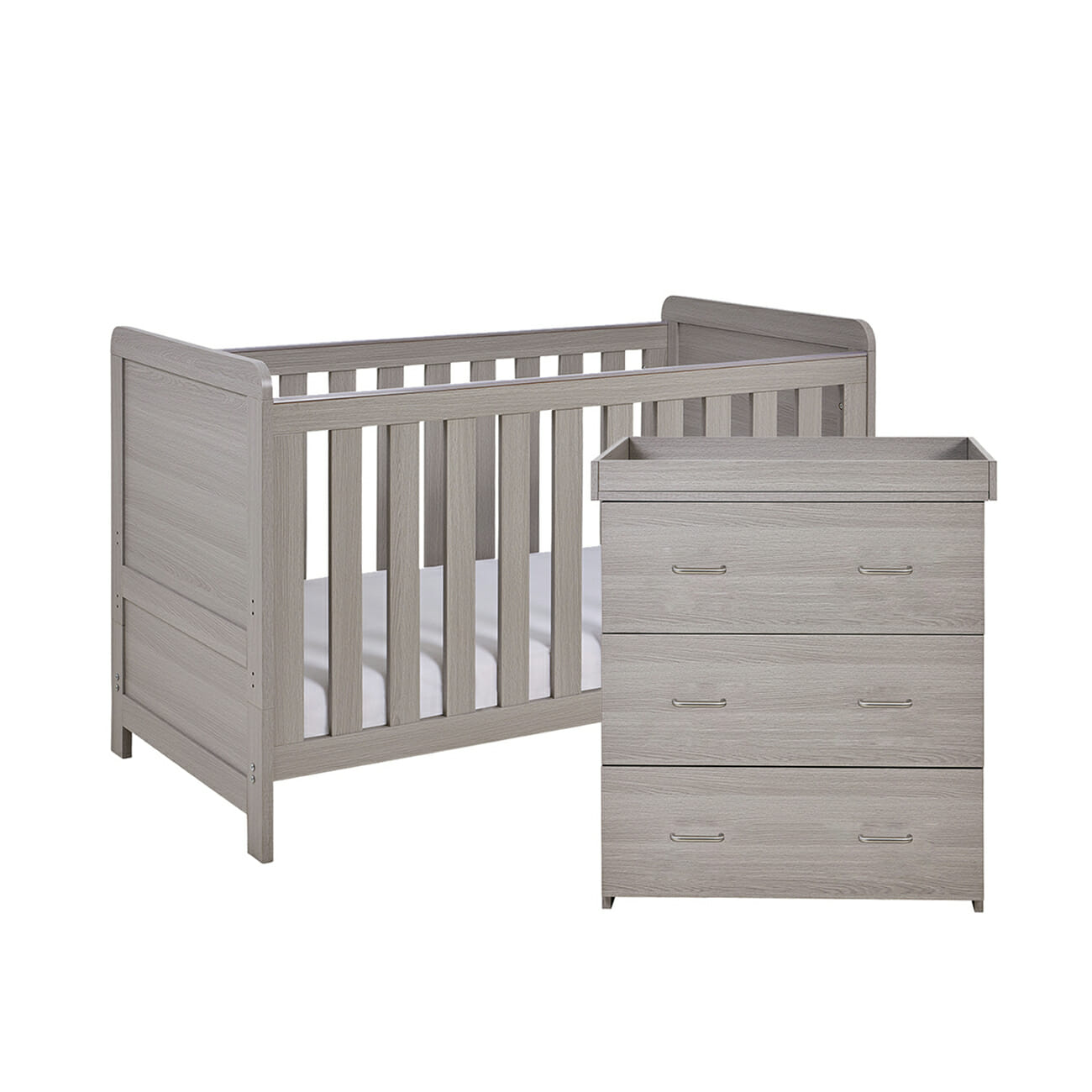 Babymore Caro 2 Piece Room Set Grey Wash