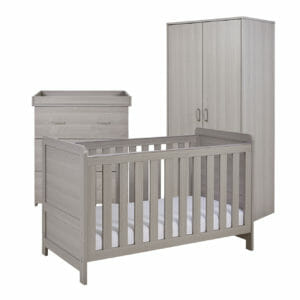 Babymore Caro 3 Piece Room Set Grey Wash