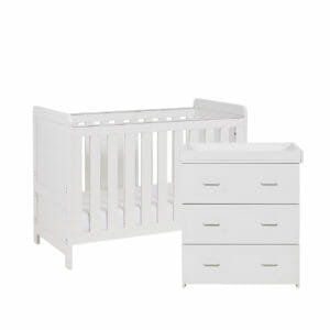 Babymore Caro 2 Piece Room Set Mini White Wash