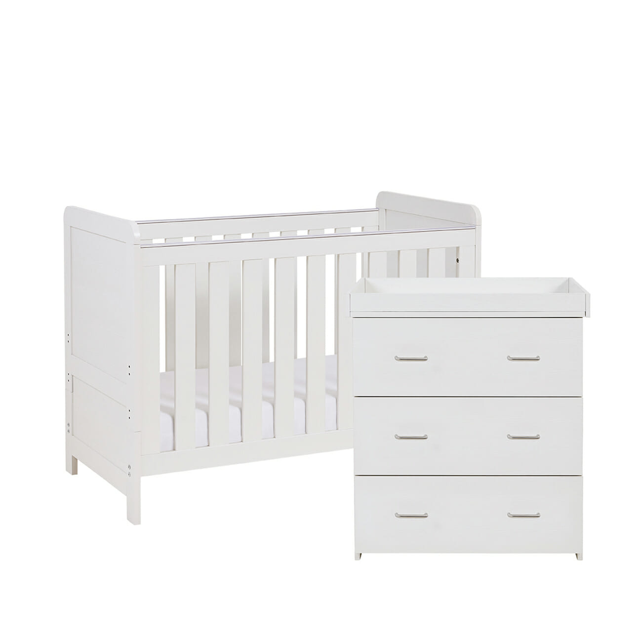 Babymore Caro 2 Piece Room Set Mini White Wash