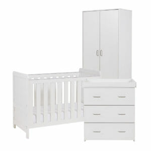 Babymore Caro 3 Piece Room Set Mini White Wash
