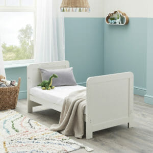 Caro Mini Cot Bed WHITE WASH