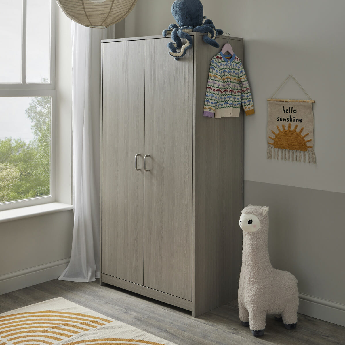 Caro Wardrobe GREY WASH