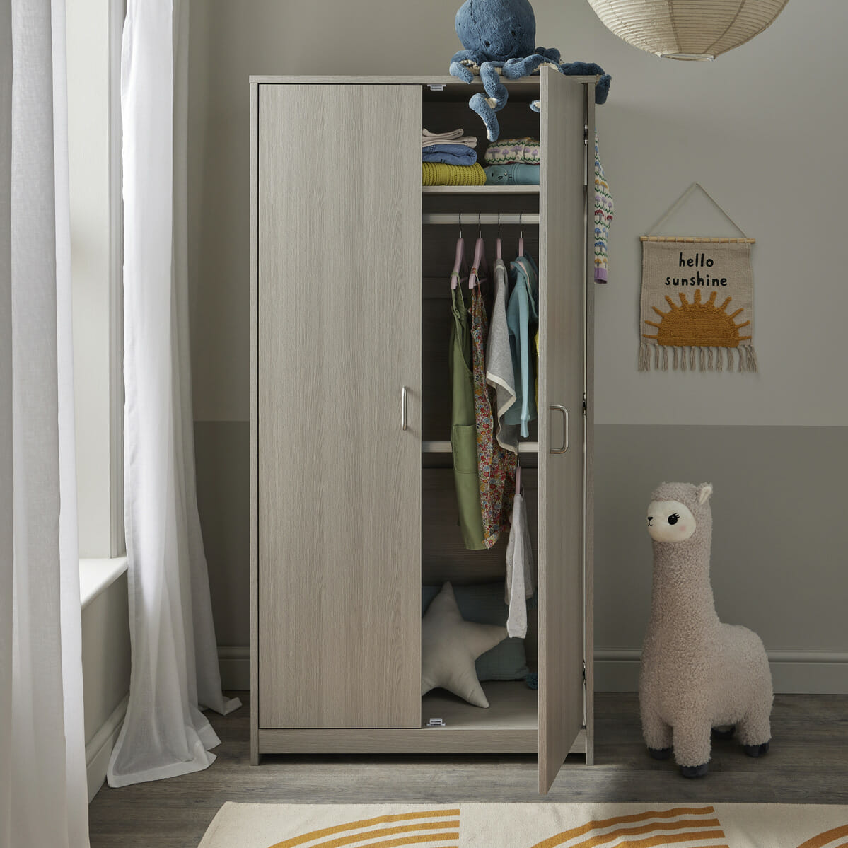 Caro Wardrobe GREY WASH