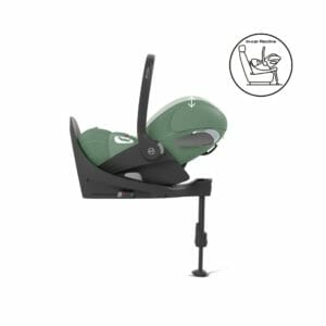 Cybex CLOUD T i Size Car Seat Leaf Green PLUS (4)
