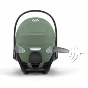 Cybex CLOUD T i Size Car Seat Leaf Green PLUS (7)