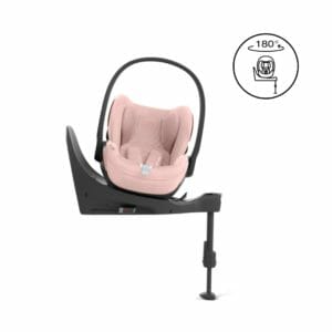 Cybex CLOUD T i Size Car Seat Peach Pink PLUS (2)