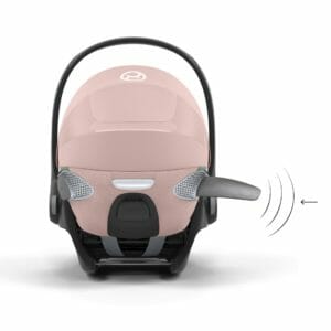 Cybex CLOUD T i Size Car Seat Peach Pink PLUS (7)