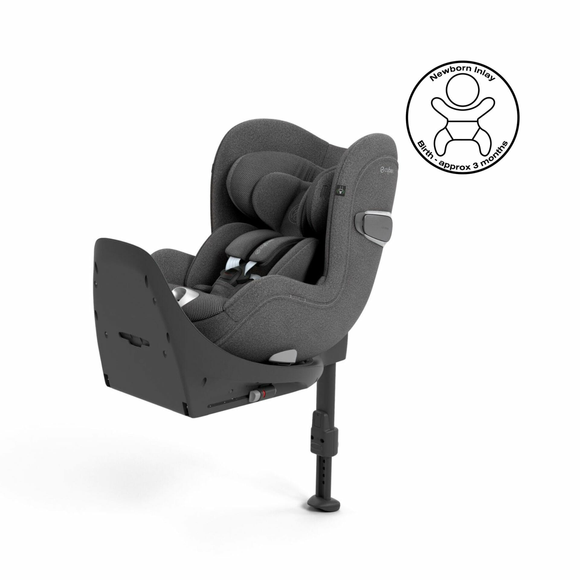 Cybex SIRONA T i Size Car Seat Mirage Grey PLUS (1)