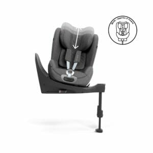 Cybex SIRONA T i Size Car Seat Mirage Grey PLUS (3)