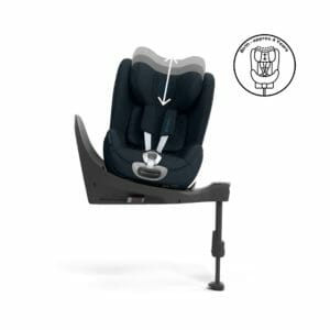 Cybex SIRONA T i Size Car Seat Nautical Blue PLUS (3)