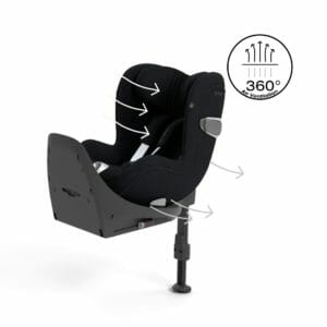 Cybex SIRONA T i Size Car Seat Sepia Black PLUS (6)