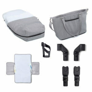 Memore V2 Pram Pushchair 11 Piece SILVER