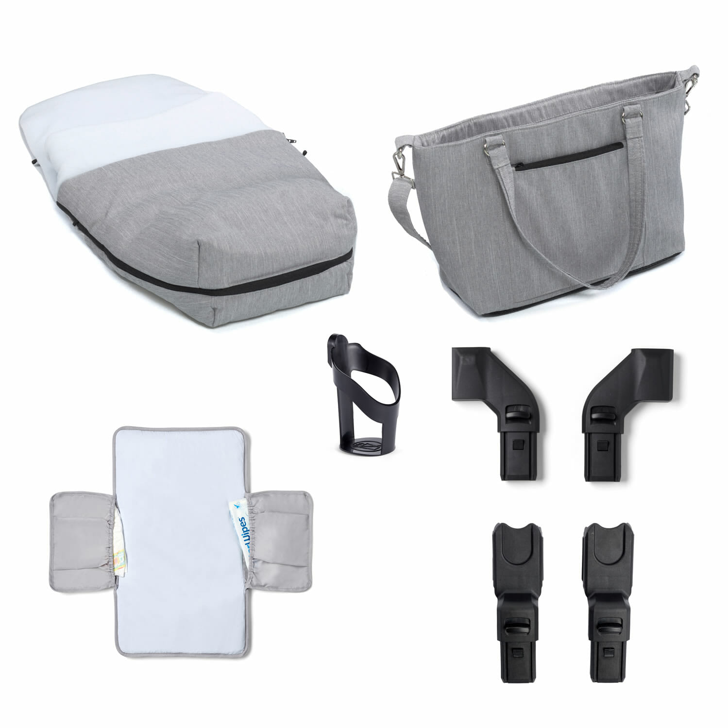 Memore V2 Travel System 13 Piece Pecan i Size SILVER