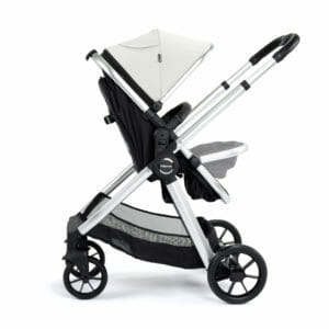 Mimi Travel System Pecan i Size Car Seat with ISOFIX Base SILVER