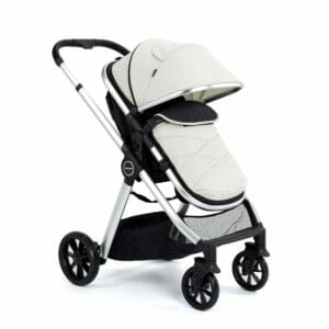 Mimi Travel System Pecan i Size Car Seat with ISOFIX Base SILVER