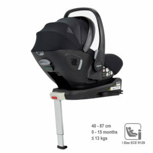Pecan i Size Baby Car Seat with ISOFIX Base
