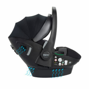 Pecan i Size Baby Car Seat with ISOFIX Base