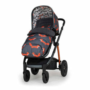 Cosatto Wow 2 All Stage Everything Bundle Charcoal Mister Fox (21)