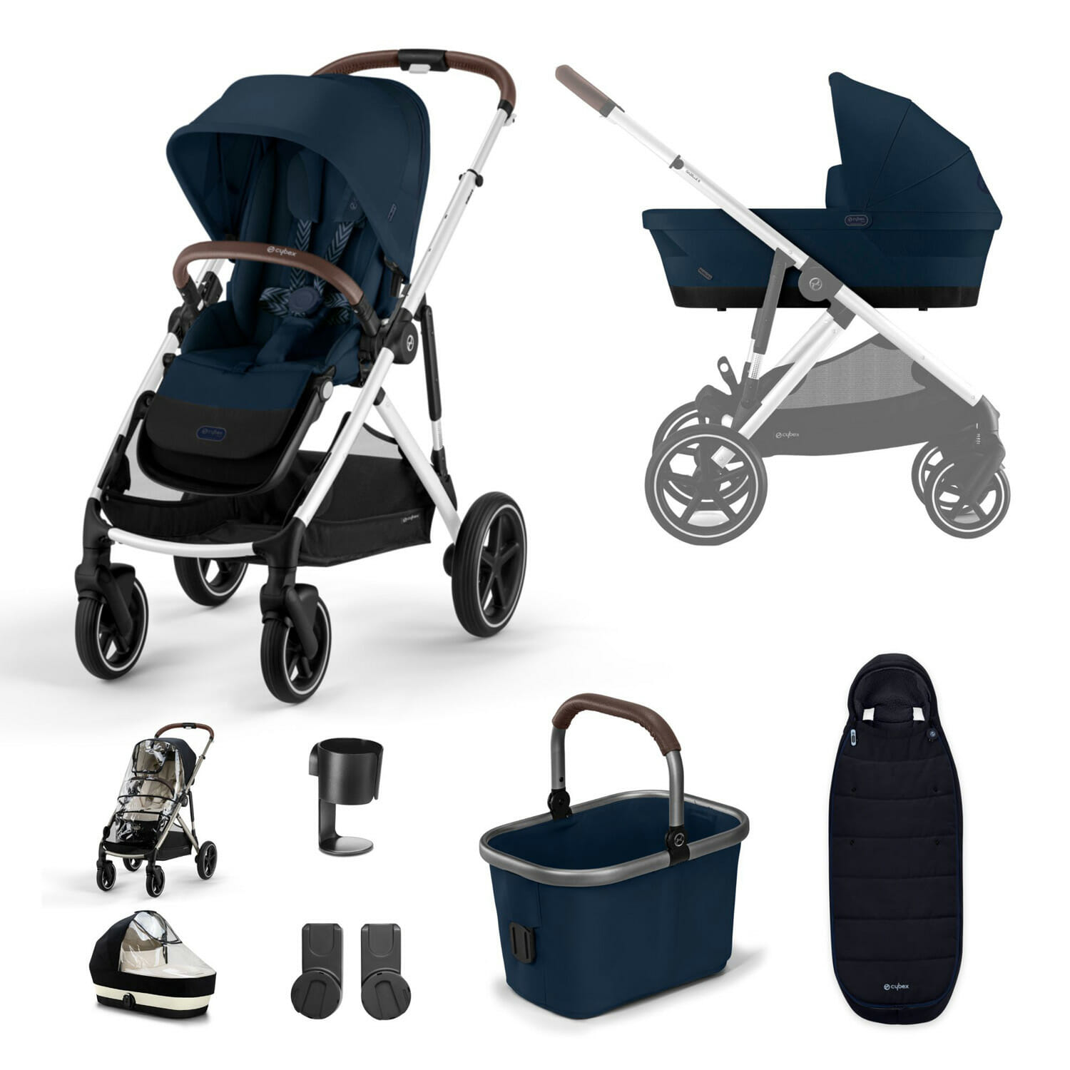 Cybex Gazelle S 9 Piece Bundle - Ocean Blue