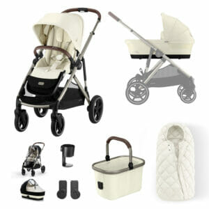 Cybex Gazelle S 9 Piece Bundle - Seashell Beige