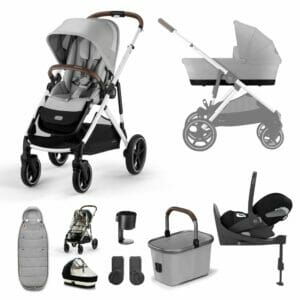 Cybex Gazelle S 11 Piece Cloud T Bundle - Lava Grey