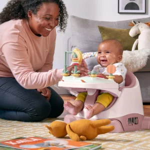 Mamas papas booster seats bug 3 in 1 floor booster seat with activity tray blossom 32366804402341 1200x