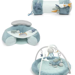 Mamas & Papas Welcome to the World 3 Piece Under the Sea Playmat Bundle - Blue