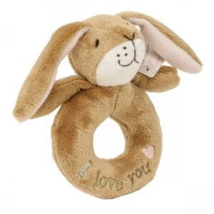 Little Nutbrown Hare Ring Rattle