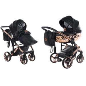 Junama Handcraft 2in1 Black Rose Gold