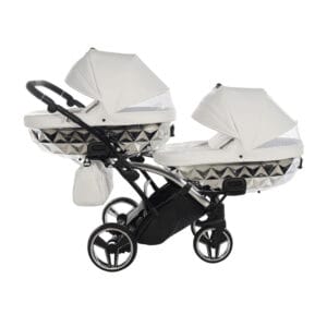 Junama Fluo Individual Mirror Duo Slim White Silver (1)