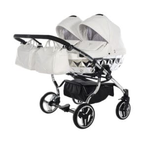 Junama Fluo Individual Mirror Duo White Silver