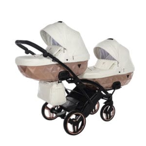 Junama Fluo Individual Satin Duo Slim White Rose Gold