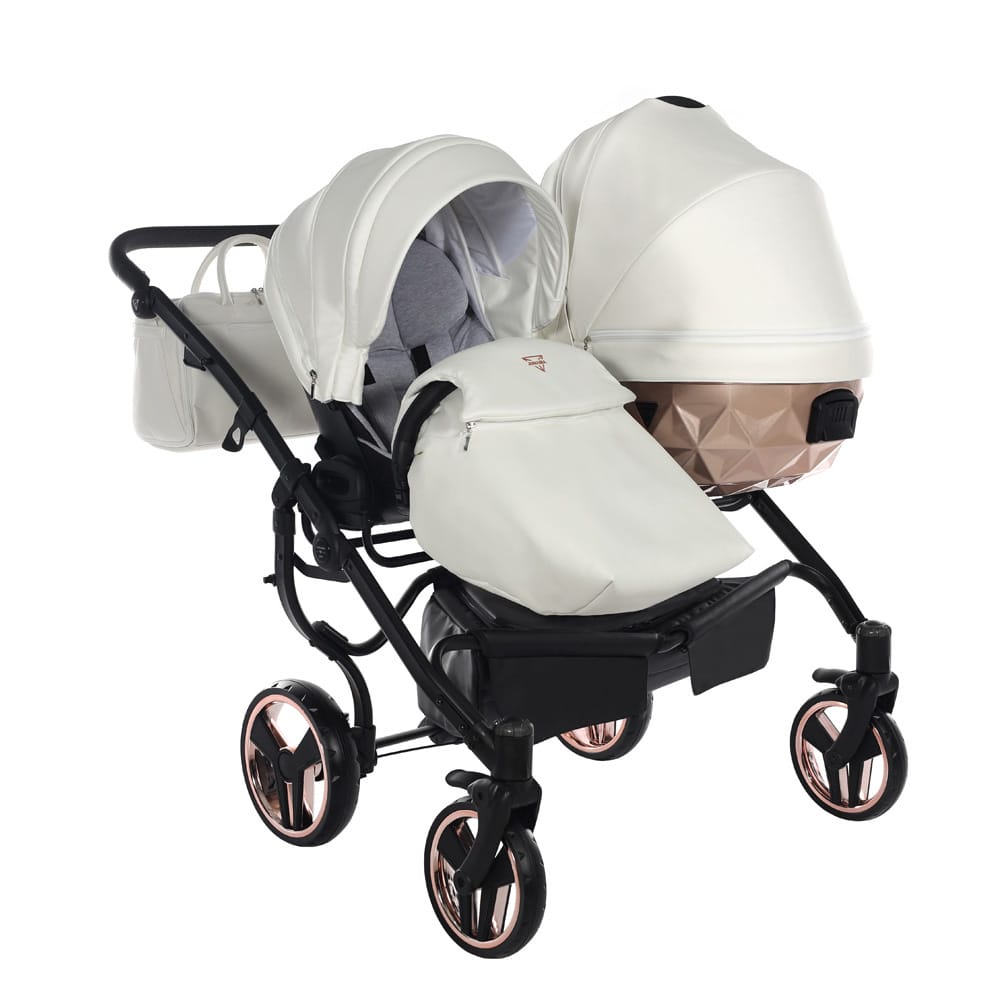 Junama Fluo Individual Satin Duo White Rose Gold (10)