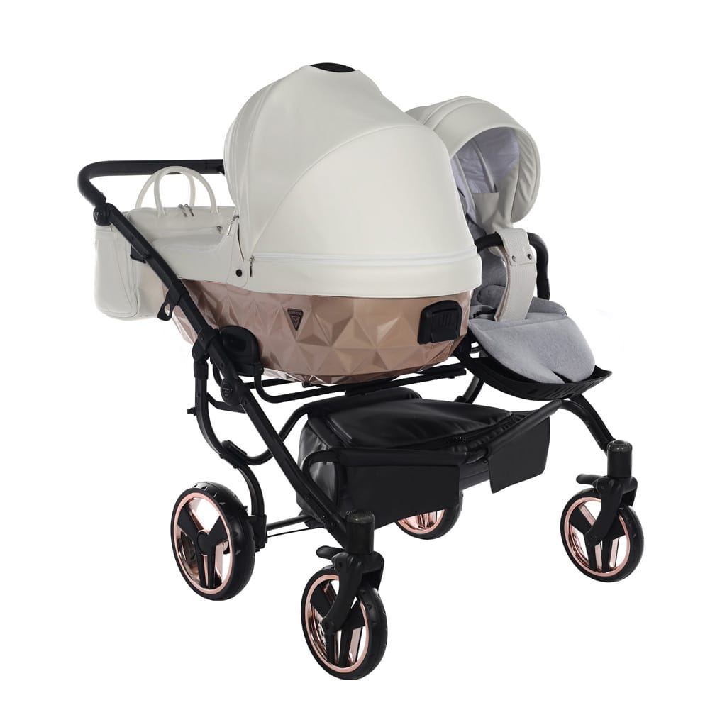 Junama Fluo Individual Satin Duo White Rose Gold (11)