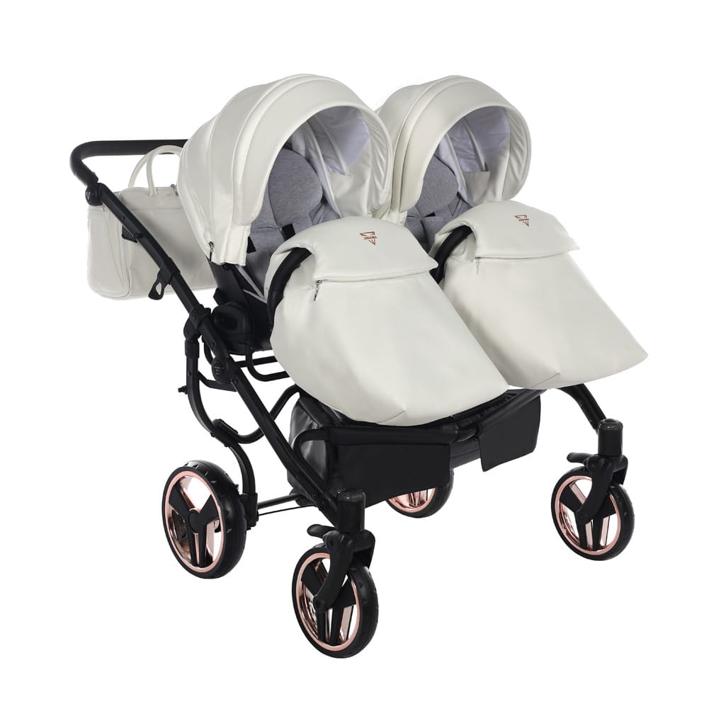 Junama Fluo Individual Satin Duo White Rose Gold (12)