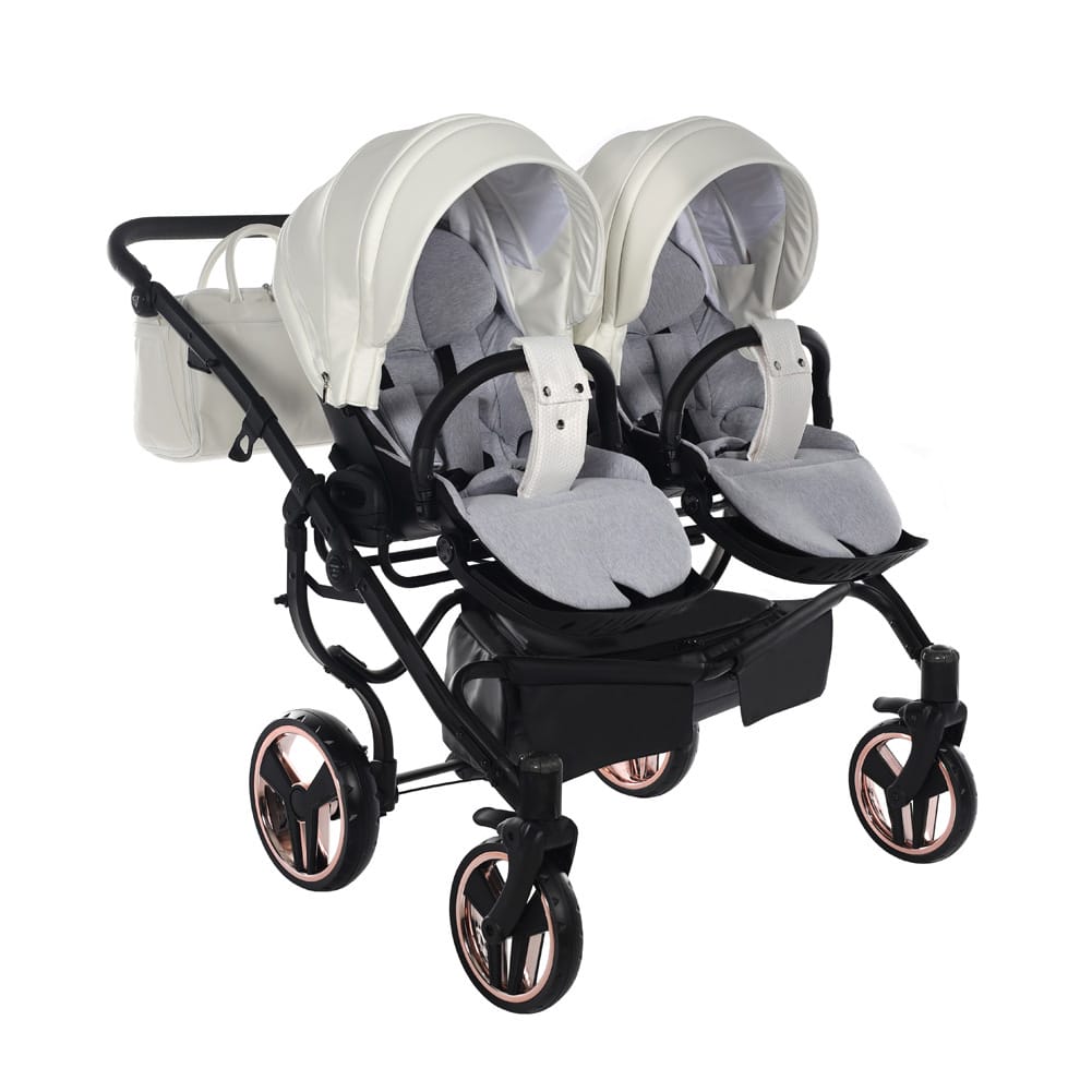 Junama Fluo Individual Satin Duo White Rose Gold (13)